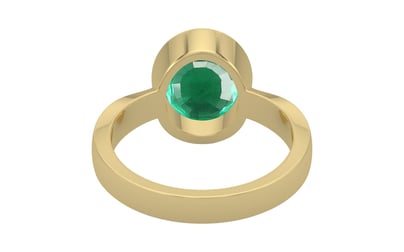 Ashtadhatu Emerald Ring Rare Quality (R9)