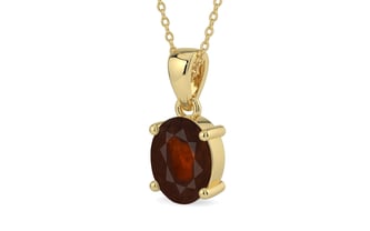 Ashtadhatu Hessonite Garnet Pendant Fine Quality (P10)