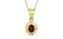 Ashtadhatu Hessonite Garnet Pendant Fine Quality (P11)
