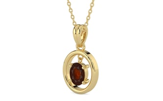 Ashtadhatu Hessonite Garnet Pendant Fine Quality (P2)