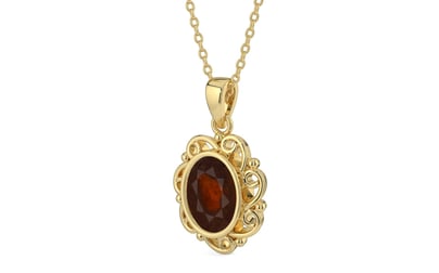 Ashtadhatu Hessonite Garnet Pendant Fine Quality (P5)