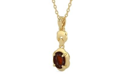 Ashtadhatu Hessonite Garnet Pendant Fine Quality (P6)
