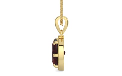 Ashtadhatu Hessonite Garnet Pendant Fine Quality (P8)