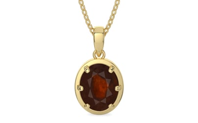 Ashtadhatu Hessonite Garnet Pendant Fine Quality (P8)