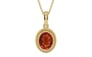 Ashtadhatu Hessonite Garnet Pendant Limited Quality (P7)