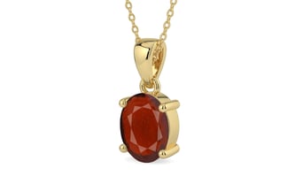 Ashtadhatu Hessonite Garnet Pendant Prime Quality (P10)