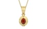 Ashtadhatu Hessonite Garnet Pendant Prime Quality (P11)