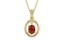 Ashtadhatu Hessonite Garnet Pendant Prime Quality (P2)
