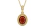 Ashtadhatu Hessonite Garnet Pendant Prime Quality (P7)