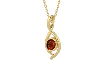 Ashtadhatu Hessonite Garnet Pendant Rare Quality (P1)