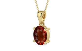 Ashtadhatu Hessonite Garnet Pendant Rare Quality (P10)