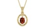 Ashtadhatu Hessonite Garnet Pendant Rare Quality (P2)