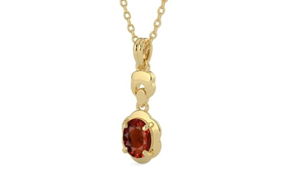 Ashtadhatu Hessonite Garnet Pendant Rare Quality (P6)