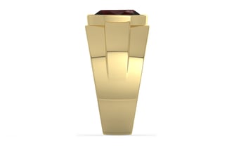 Ashtadhatu Hessonite Garnet Ring Fine Quality (R1)