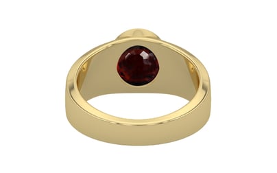 Ashtadhatu Hessonite Garnet Ring Fine Quality (R10)