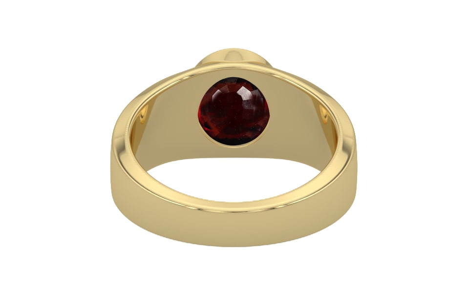 Ashtadhatu Hessonite Garnet Ring Fine Quality (R10)