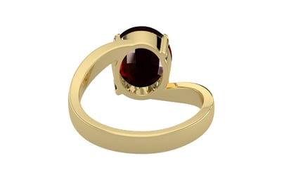 Ashtadhatu Hessonite Garnet Ring Fine Quality (R2)