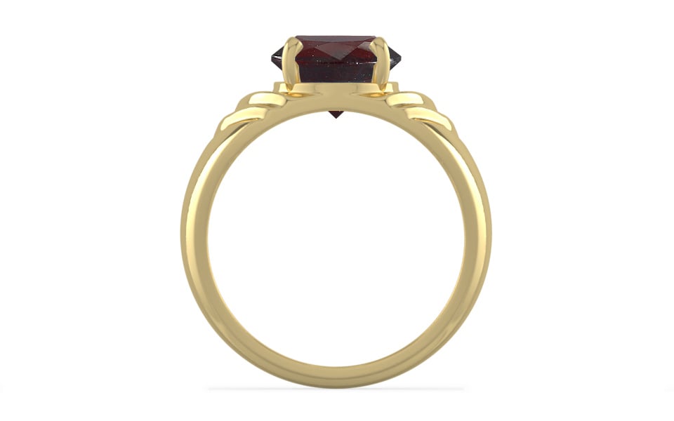 Ashtadhatu Hessonite Garnet Ring Fine Quality (R4)