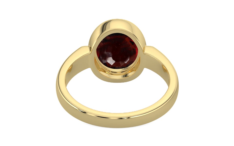 Ashtadhatu Hessonite Garnet Ring Fine Quality (R6)