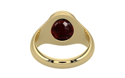Ashtadhatu Hessonite Garnet Ring Fine Quality (R7)