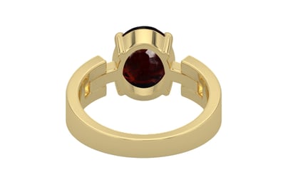 Ashtadhatu Hessonite Garnet Ring Fine Quality (R8)