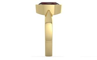 Ashtadhatu Hessonite Garnet Ring Fine Quality (R9)