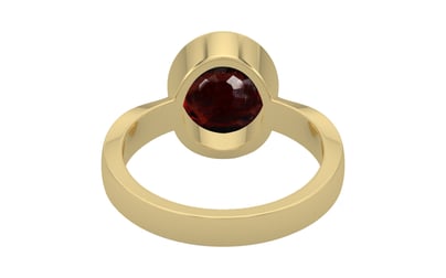 Ashtadhatu Hessonite Garnet Ring Fine Quality (R9)
