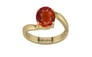 Ashtadhatu Hessonite Garnet Ring Limited Quality (R2)