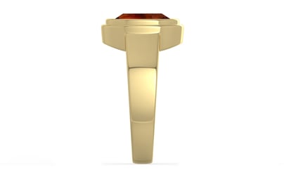 Ashtadhatu Hessonite Garnet Ring Limited Quality (R3)