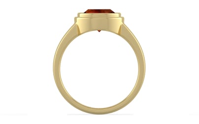 Ashtadhatu Hessonite Garnet Ring Limited Quality (R3)