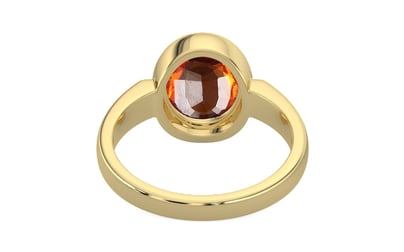 Ashtadhatu Hessonite Garnet Ring Limited Quality (R6)