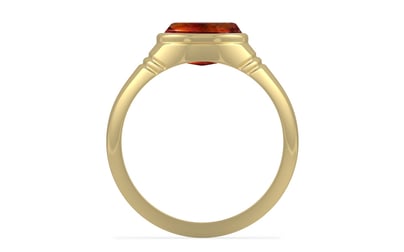 Ashtadhatu Hessonite Garnet Ring Limited Quality (R7)