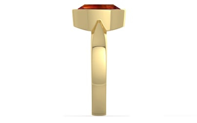 Ashtadhatu Hessonite Garnet Ring Limited Quality (R9)