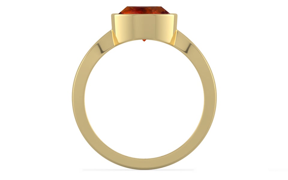 Ashtadhatu Hessonite Garnet Ring Limited Quality (R9)