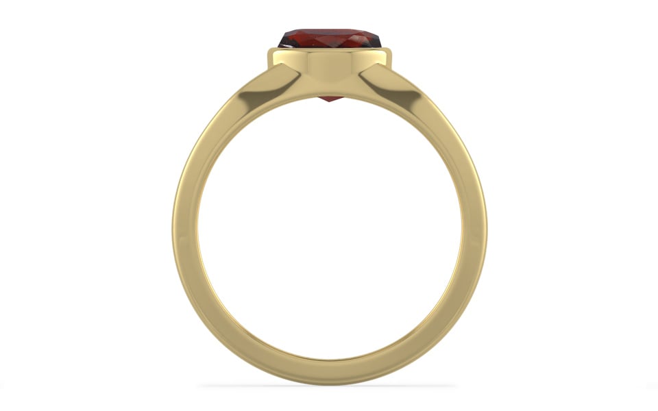 Ashtadhatu Hessonite Garnet Ring Prime Quality (R10)