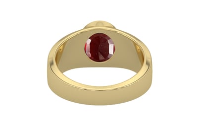 Ashtadhatu Hessonite Garnet Ring Prime Quality (R10)