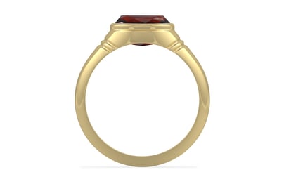 Ashtadhatu Hessonite Garnet Ring Prime Quality (R7)