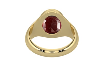Ashtadhatu Hessonite Garnet Ring Prime Quality (R7)
