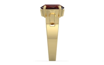 Ashtadhatu Hessonite Garnet Ring Prime Quality (R8)