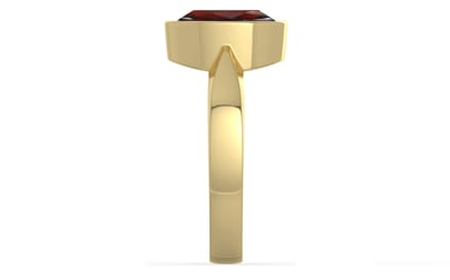 Ashtadhatu Hessonite Garnet Ring Prime Quality (R9)