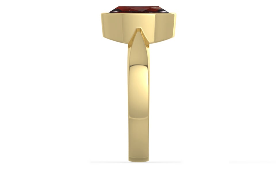 Ashtadhatu Hessonite Garnet Ring Prime Quality (R9)