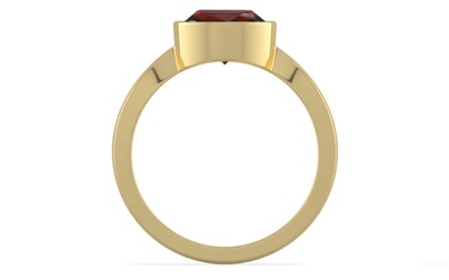 Ashtadhatu Hessonite Garnet Ring Prime Quality (R9)