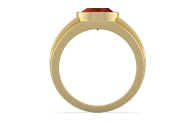 Ashtadhatu Hessonite Garnet Ring Rare Quality (R1)