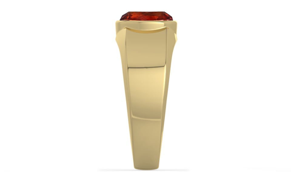 Ashtadhatu Hessonite Garnet Ring Rare Quality (R10)