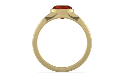 Ashtadhatu Hessonite Garnet Ring Rare Quality (R10)