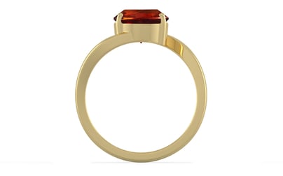 Ashtadhatu Hessonite Garnet Ring Rare Quality (R2)