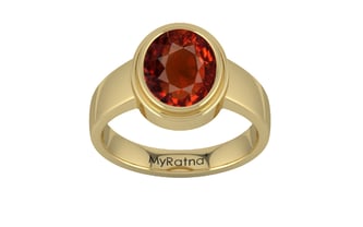 Ashtadhatu Hessonite Garnet Ring Rare Quality (R3)