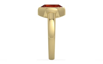 Ashtadhatu Hessonite Garnet Ring Rare Quality (R6)