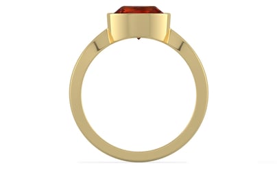 Ashtadhatu Hessonite Garnet Ring Rare Quality (R9)