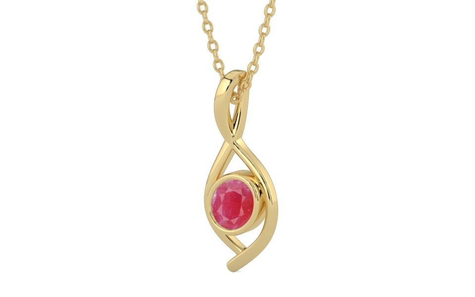 Ashtadhatu Ruby Pendant Fine Quality (P1)
